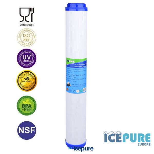 Icepure 20 inch GAC Koolstof Waterfilter ICP-GAC20
